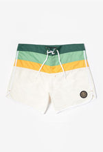 Charger l'image dans la galerie, Boardshort Jon One Stripe Green/ Yellow/ White - Venitz
