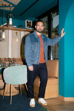 Charger l'image dans la galerie, Veste Levi's Blue Velvet - Venitz